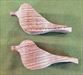 Comfort Bird Carving Blanks - Zebrawood - Set of 2 - $26.99